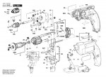 Bosch 0 601 135 561 Gbm 10 Re Drill 230 V / Eu Spare Parts